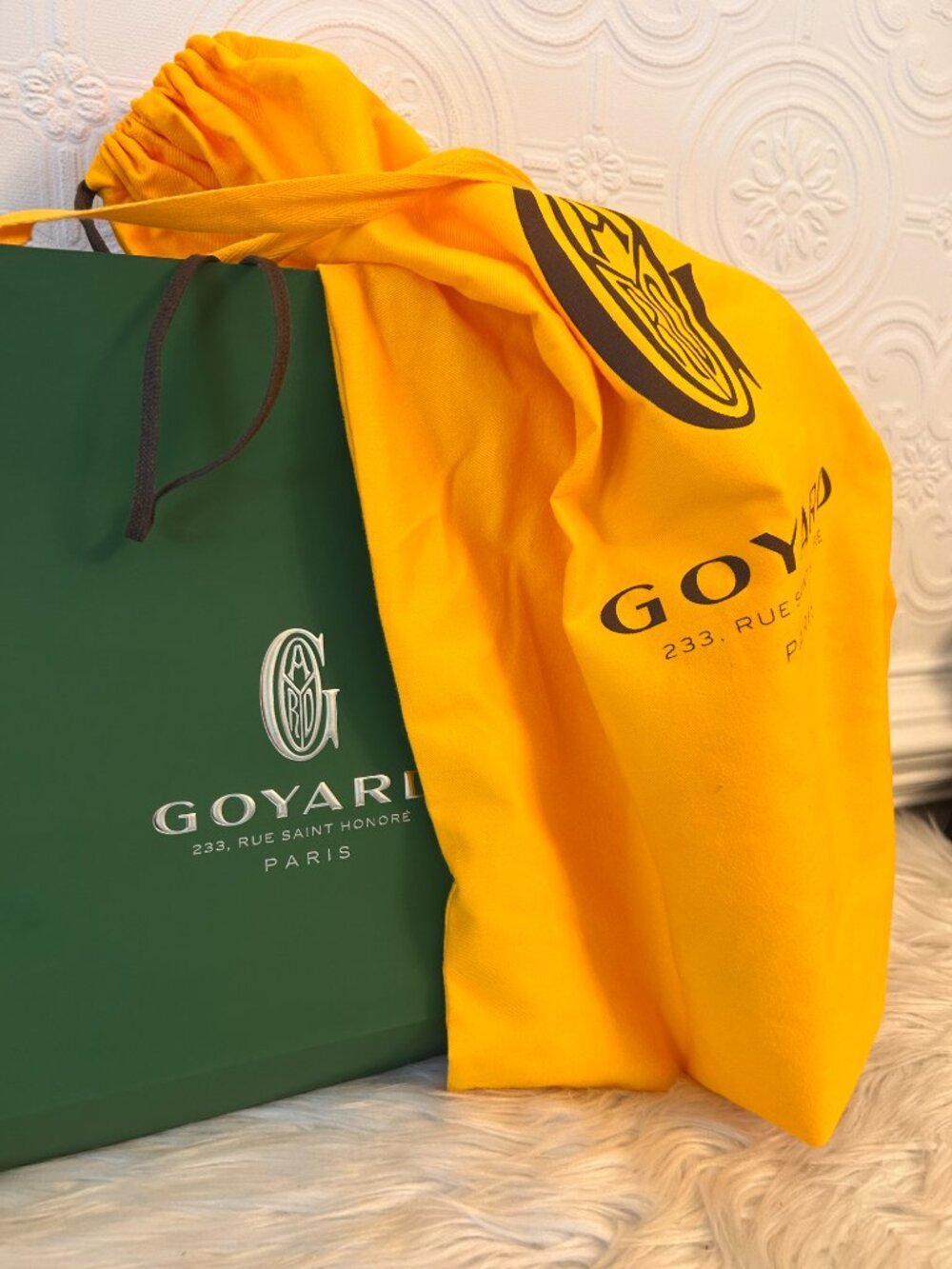 GOYARD Artois PM in Bordeaux with shopping tote, dust bag, original receipt - Picture 3 of 11